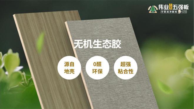 颠覆认知！伟业五强板无机生态胶重新定义-安心家装