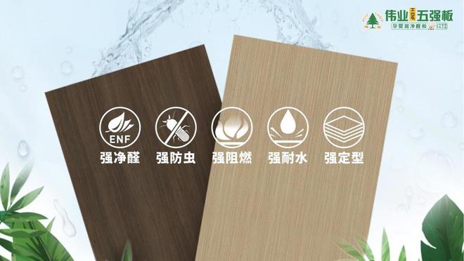 都在抢的伟业五强板藏着「无机生态胶」黑科技！