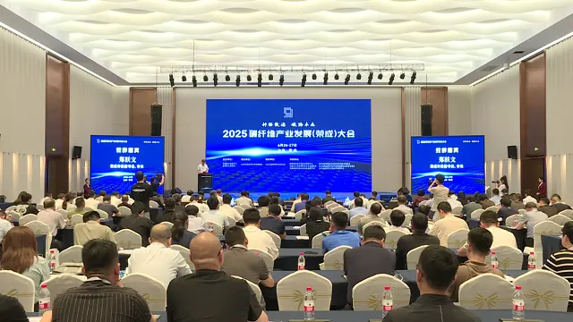 2025碳纤维产业发展(荣成)大会在山东荣成市开幕 聚力打造碳纤维产业高地