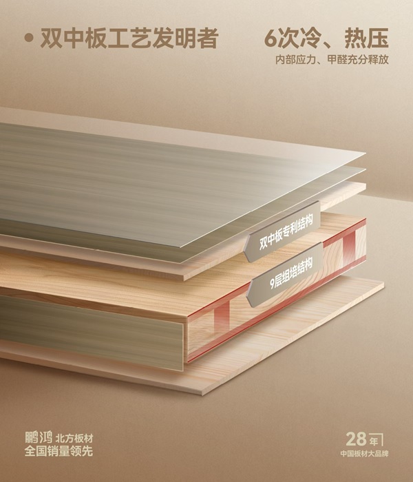 国字号双誉加冕！鹏鸿以生态板为基多元产品矩阵领跑全国市场(图3)