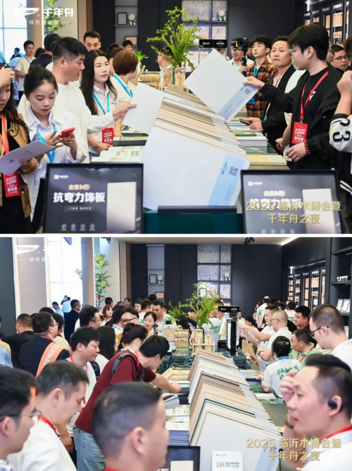 临沂木博会丨千年舟绿色创新领航人气爆棚燃动全场(图3)