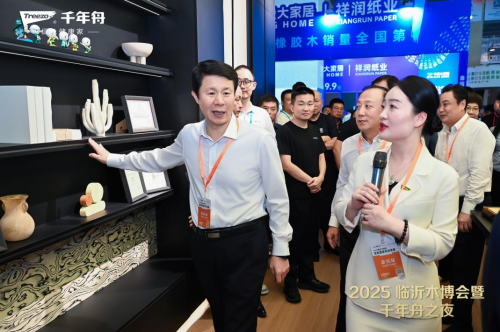临沂木博会丨千年舟绿色创新领航人气爆棚燃动全场(图2)