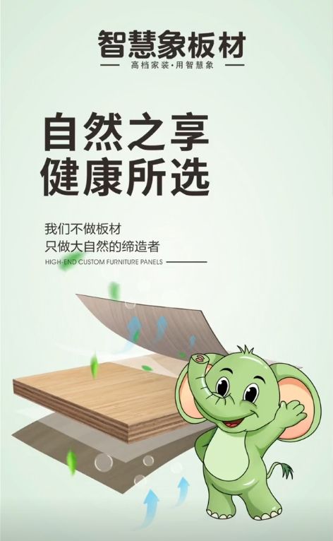 衣柜定制板材怎么选？智慧象板材以自然之力守护健康家居(图5)