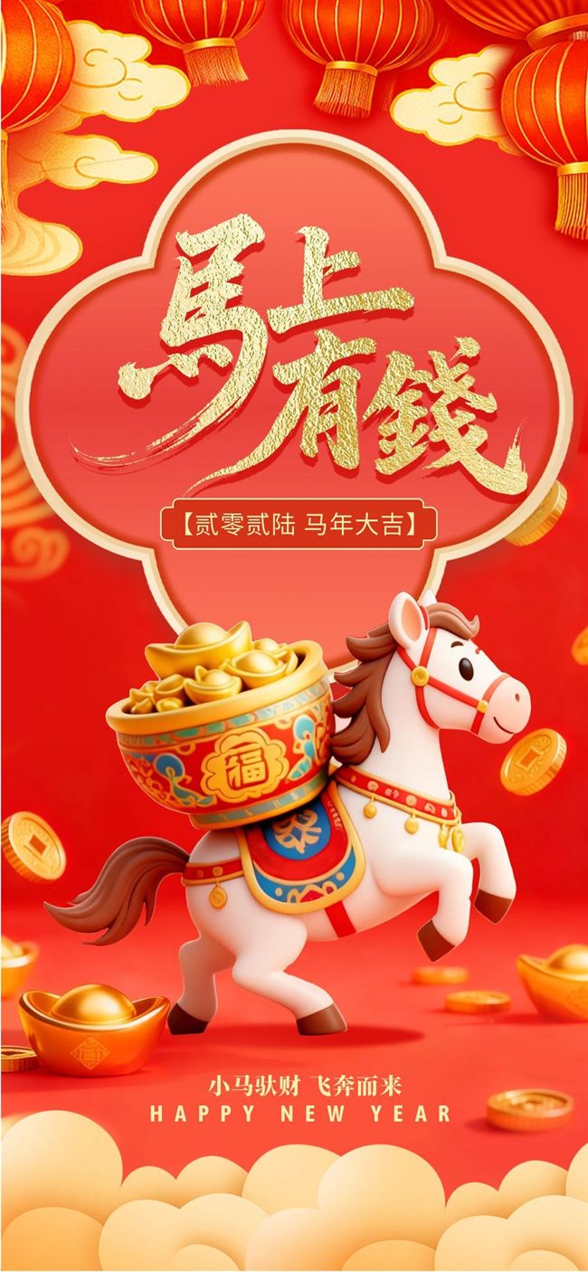 金马迎春启新程健康家居筑美好 千山品板材恭祝新春快乐