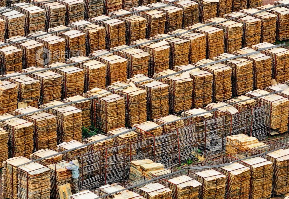 泰和县：晾晒板材（图）(图7)