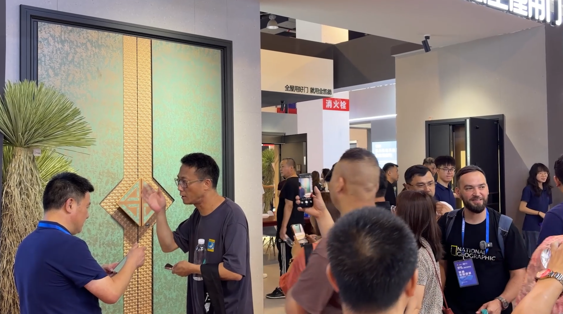 金凯德惊艳亮相永康门博会！全屋集成展厅实力圈粉(图8)