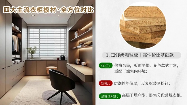 中等预算家用衣柜板材要平衡环保和耐用(图5)