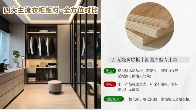 中等预算家用衣柜板材要平衡环保和耐用(图6)