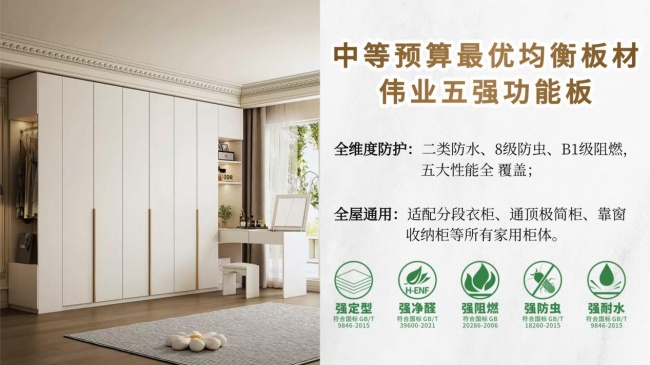 中等预算家用衣柜板材要平衡环保和耐用(图11)