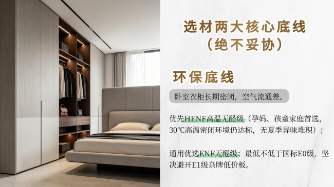 中等预算家用衣柜板材推荐要平衡环保和耐用(图2)